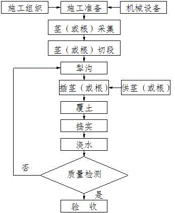 Mechanical transplanting construction technology of road slope greening Bermuda grass, and device thereof