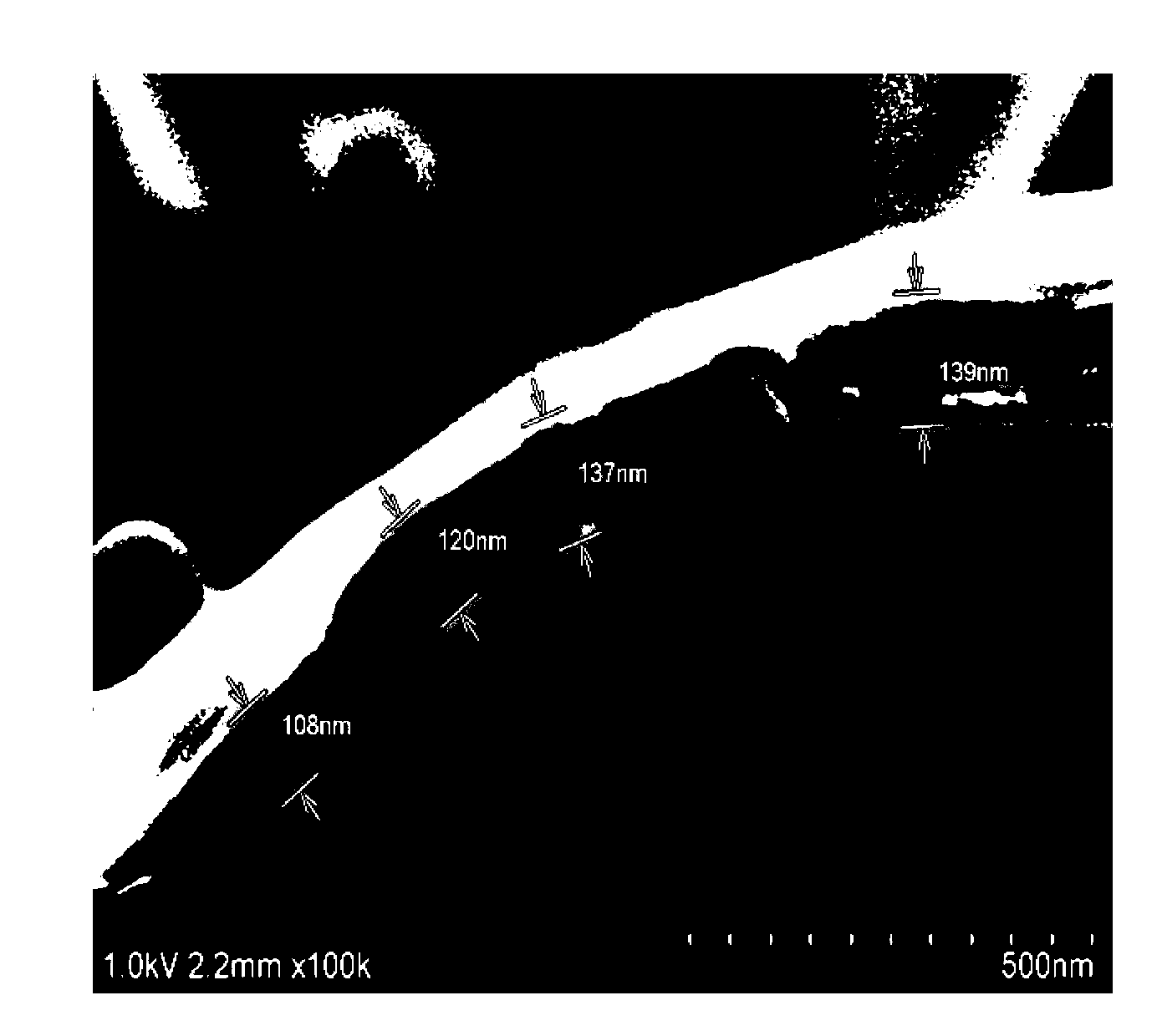 Method for preparing organic nanometer rubber particle enhanced epoxy resin self-repairing microcapsule