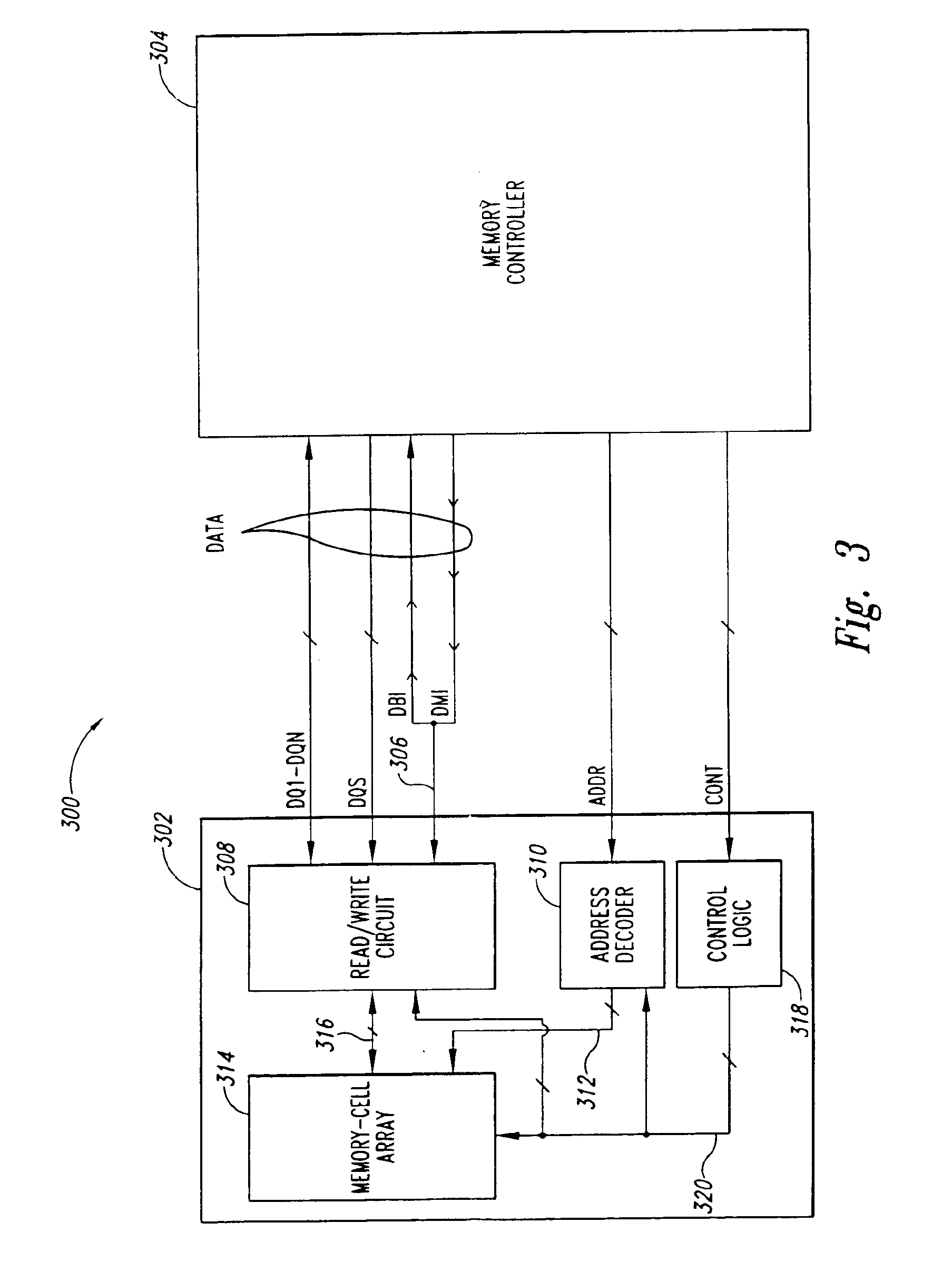 Memory bus polarity indicator system and method for reducing the affects of simultaneous switching outputs (SSO) on memory bus timing