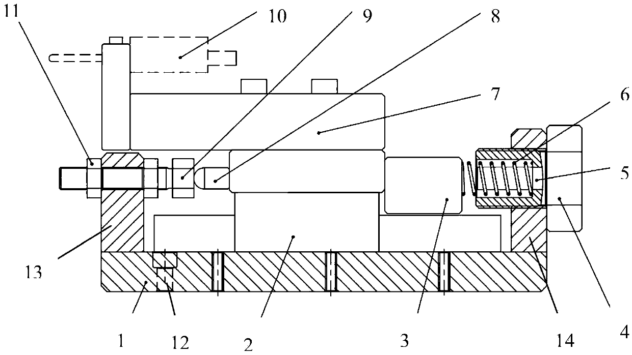 Gauge stand for repeated positioning detection