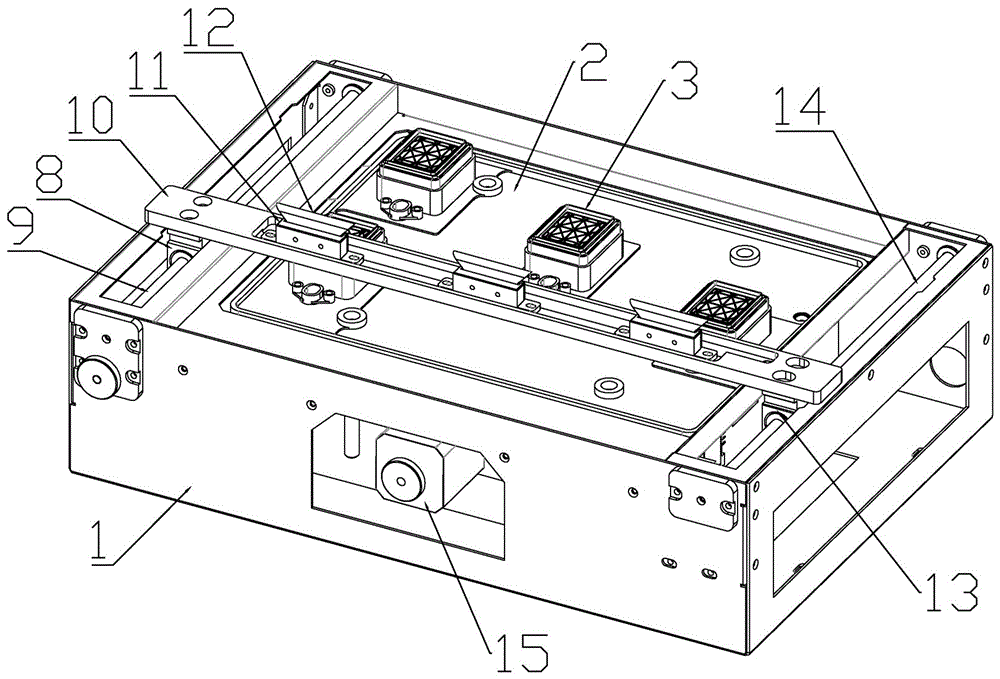 Transverse ink scrapping ink stack for improving printing quality