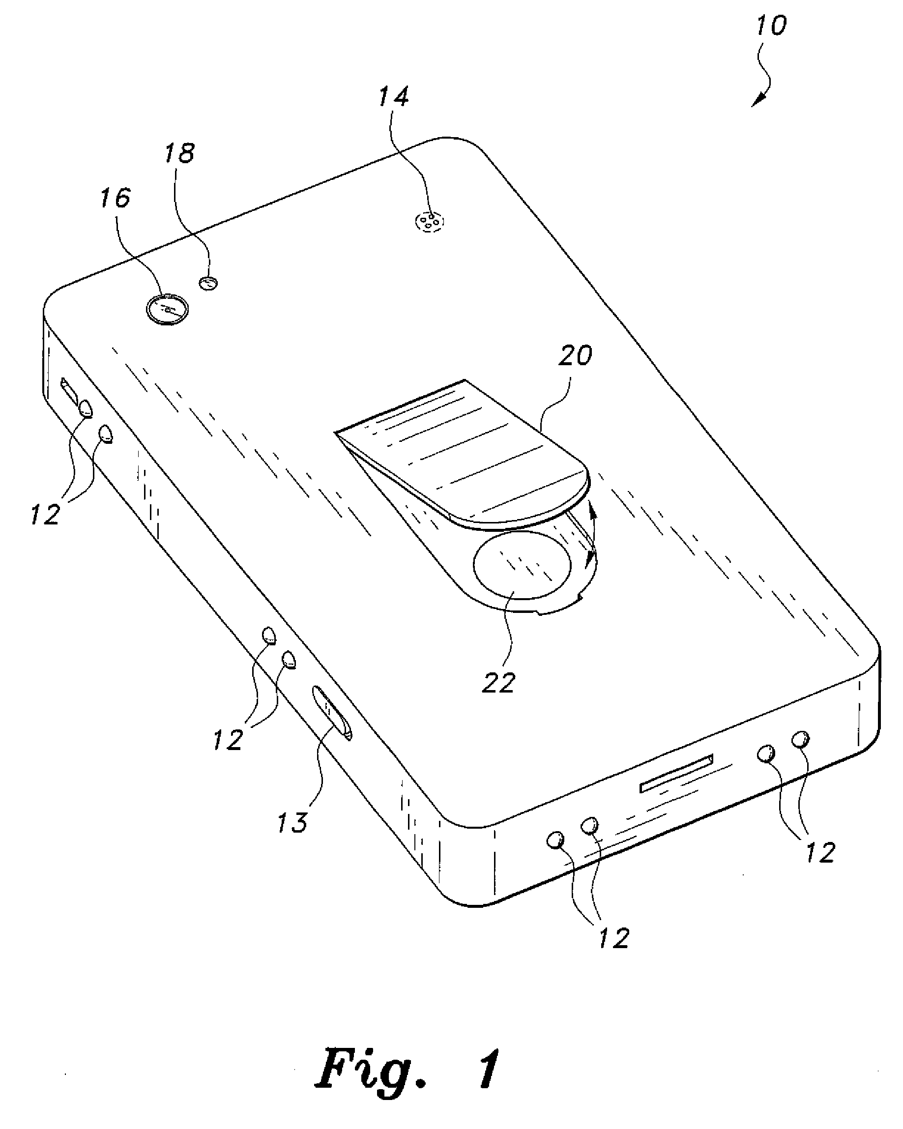 Cell phone personal safety alarm