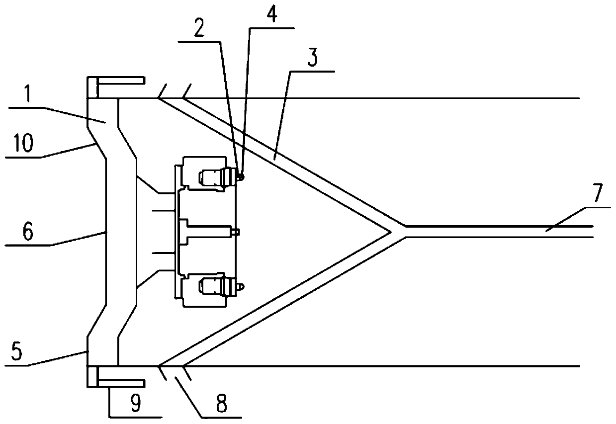 Shield head structure for effectively controlling ground surface settlement