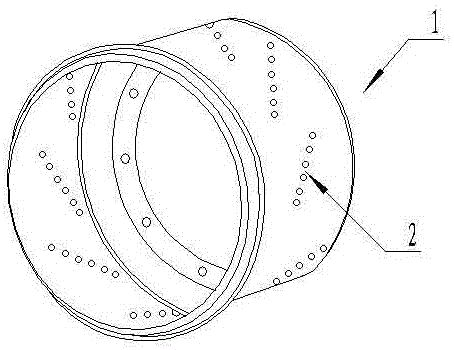 Steel brake drum