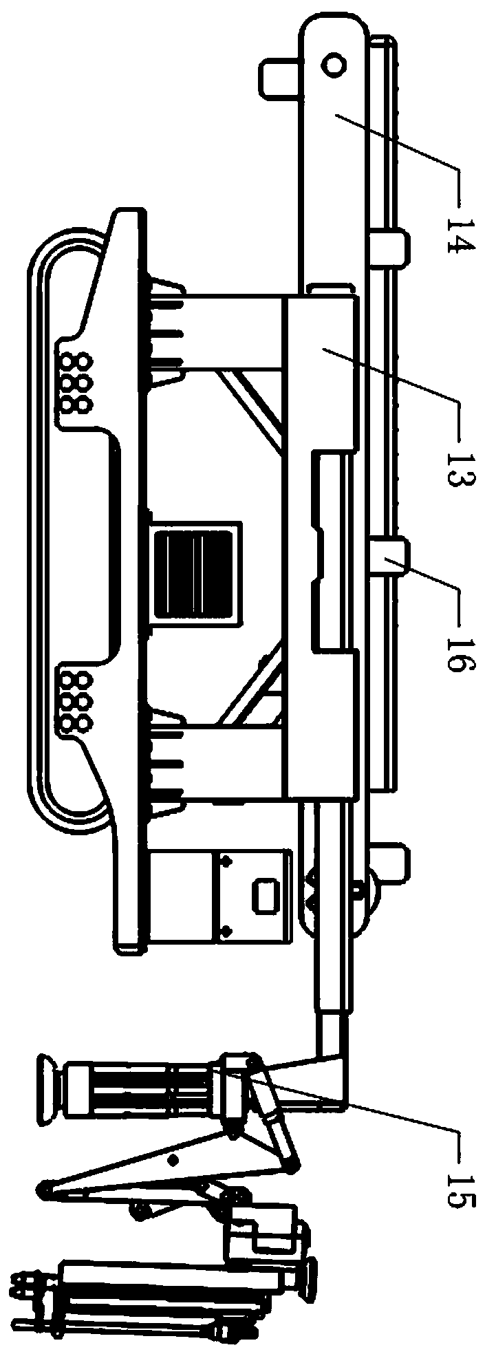 A multi-frame self-moving support and anchor combined unit system for fully mechanized roadway