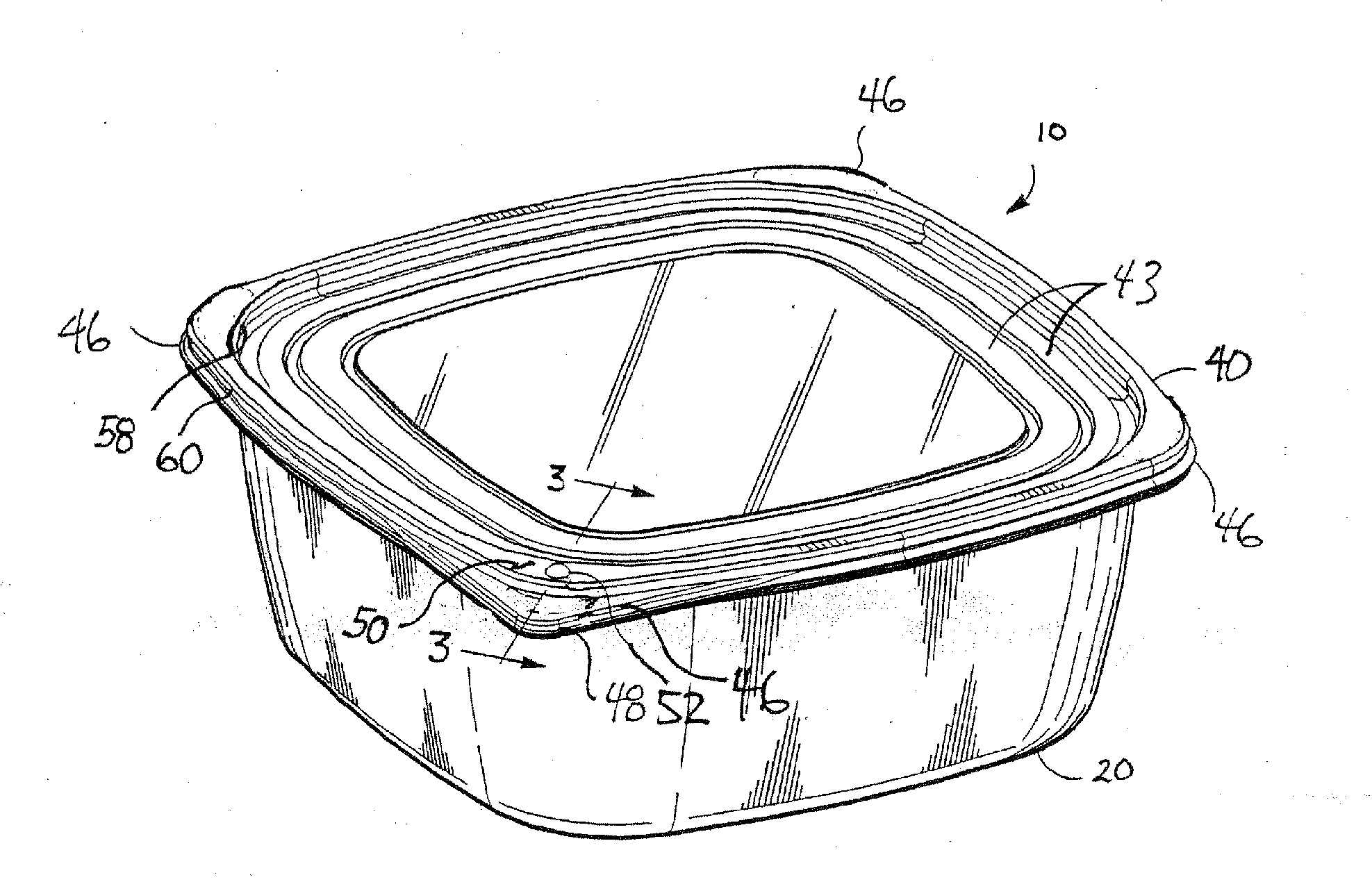 Venting Container