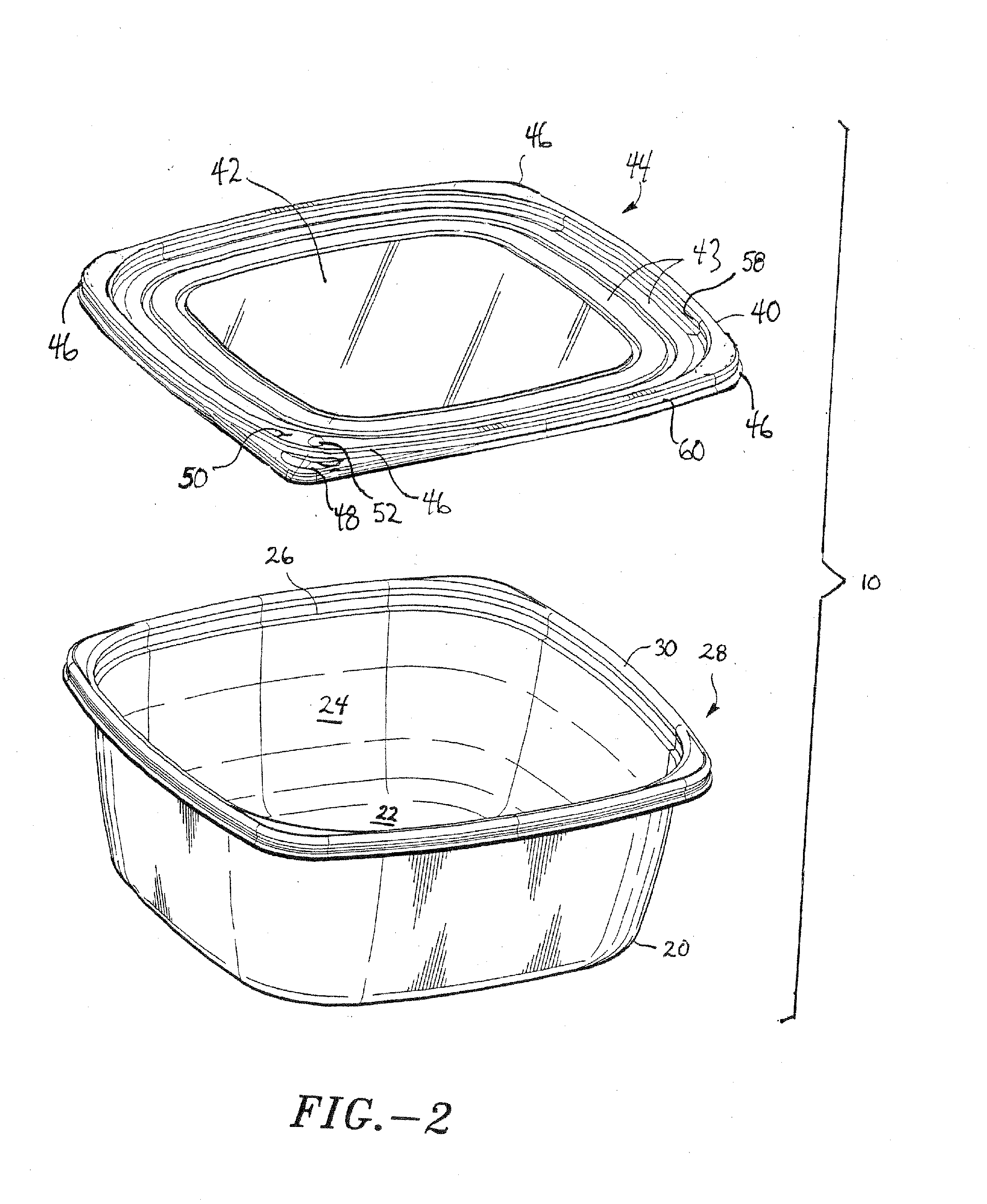 Venting Container