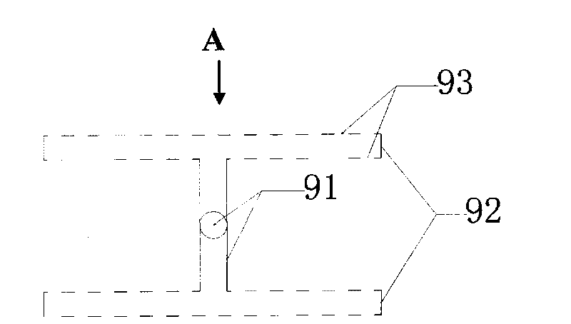 Totally-dissolved deep-layer air floatation combined device and sewage treatment method thereof