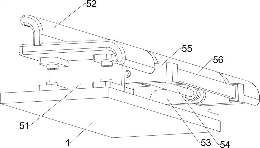 Lumbar vertebra rehabilitation relieving device for neurosurgery department