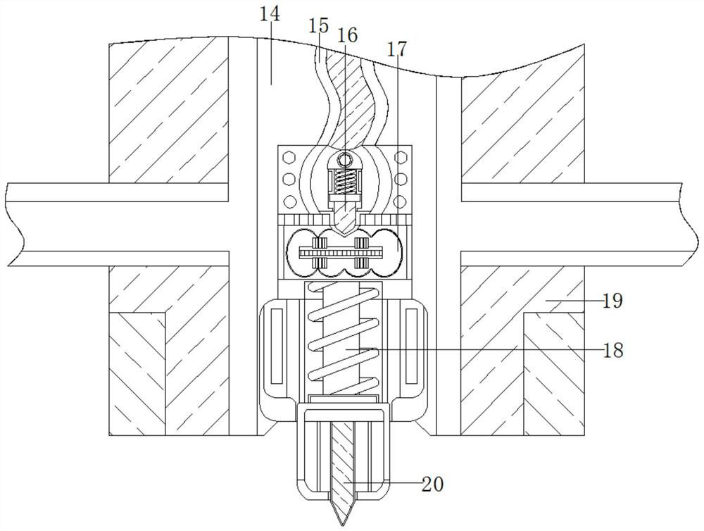 Self-adaptive auxiliary device for safety protection of engraving clamping force of glasses frame