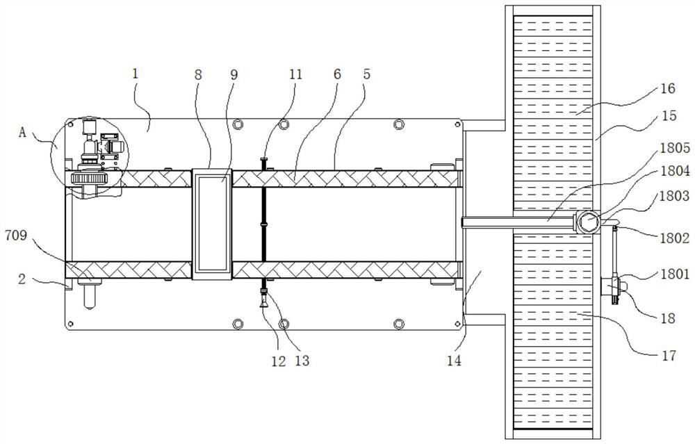 An alignment device with functions of anti-reversal and shunt delivery for patch production