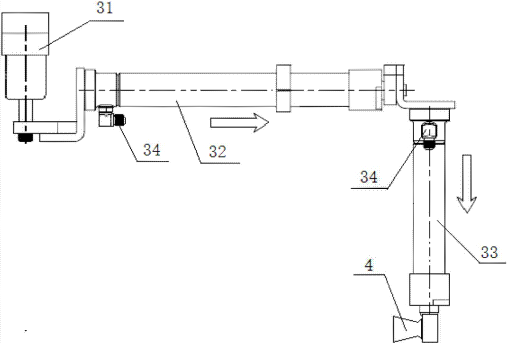 Automatic container lifting container number photographing recognition device and control method thereof