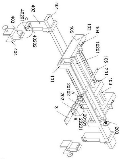 A puncture needle positioning device for ultrasonic therapy