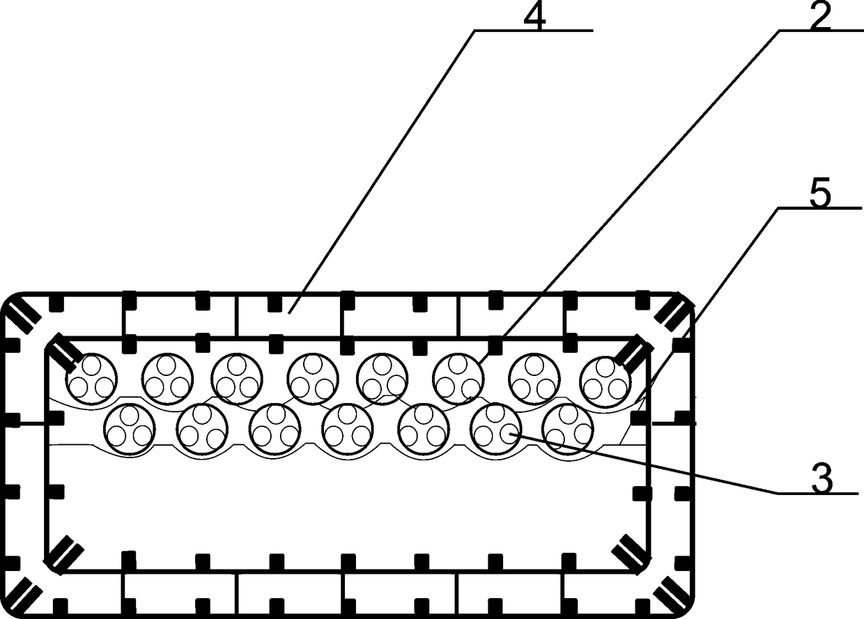 Aerial-bomb-penetration-resisting steel pipe ceramic ball basalt fiber concrete protection plate