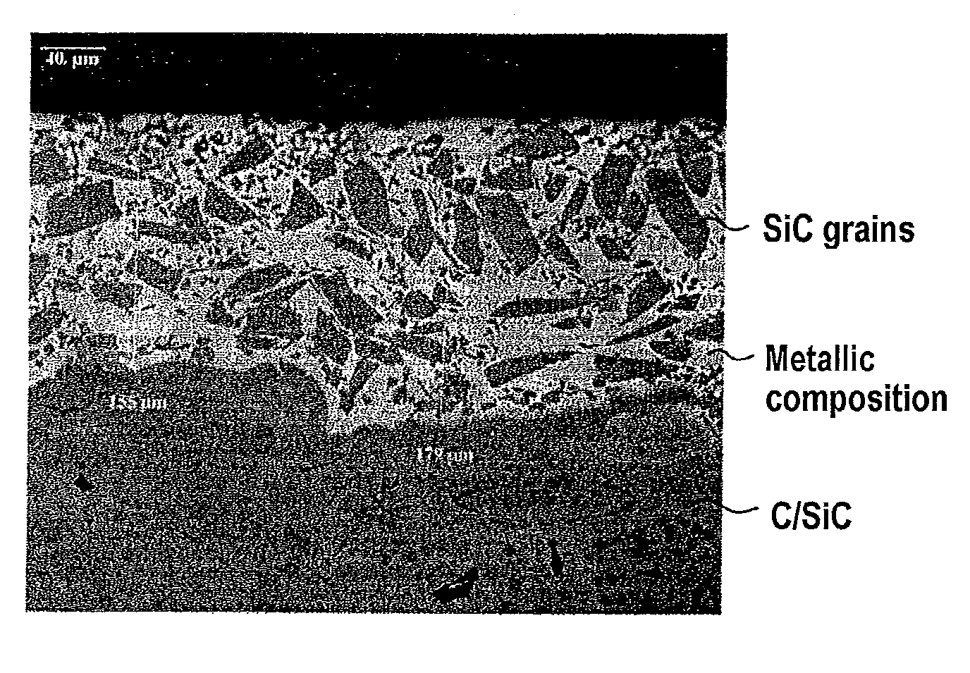 Method for smoothing the surface of a part made from a CMC material