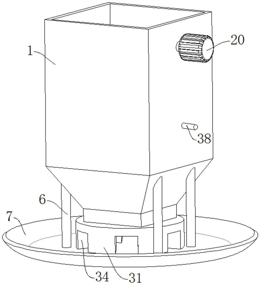 Breeding device for breeding