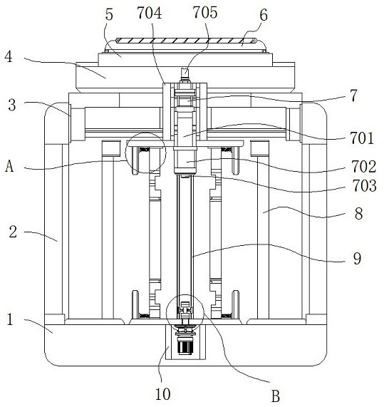 High-precision convenient-to-adjust cross-flow fan blade ultrasonic welding forming machine