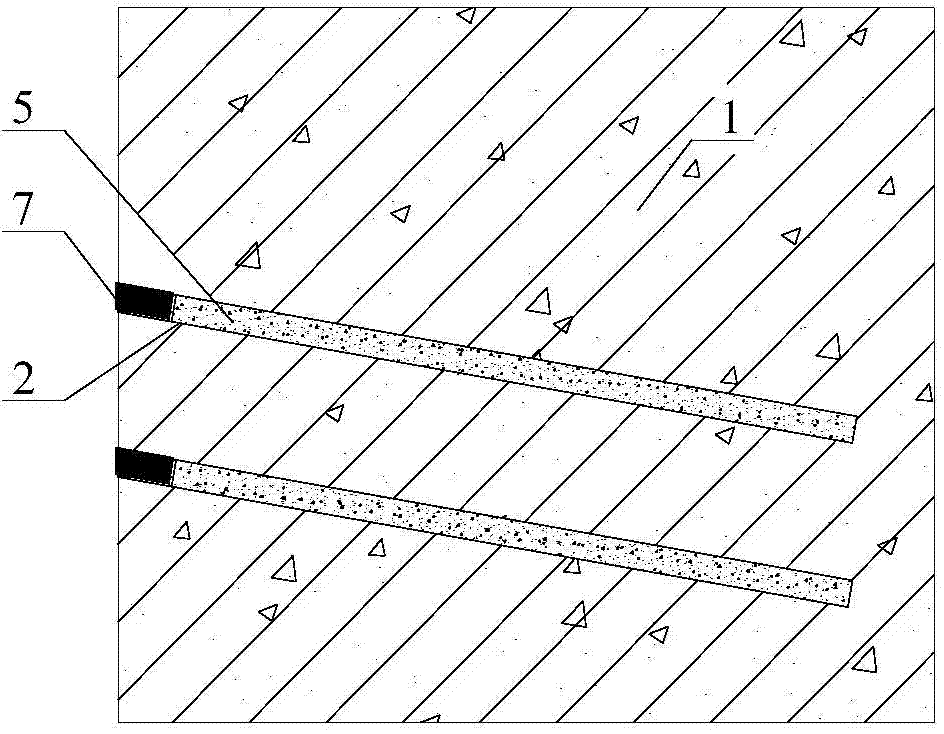 Method for fracturing retained filled wall of adjacent coal face