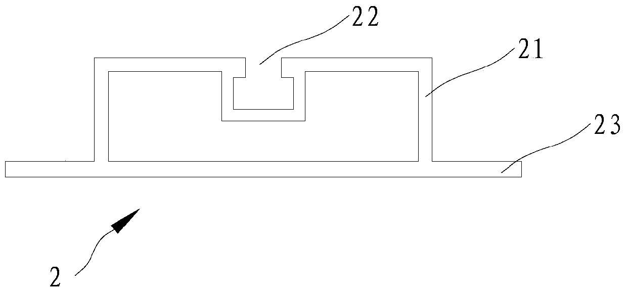 A keel structure and roof system