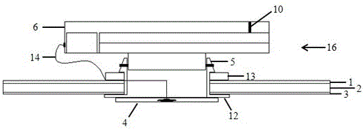 A preparation method of an assembled temperature display antipyretic patch