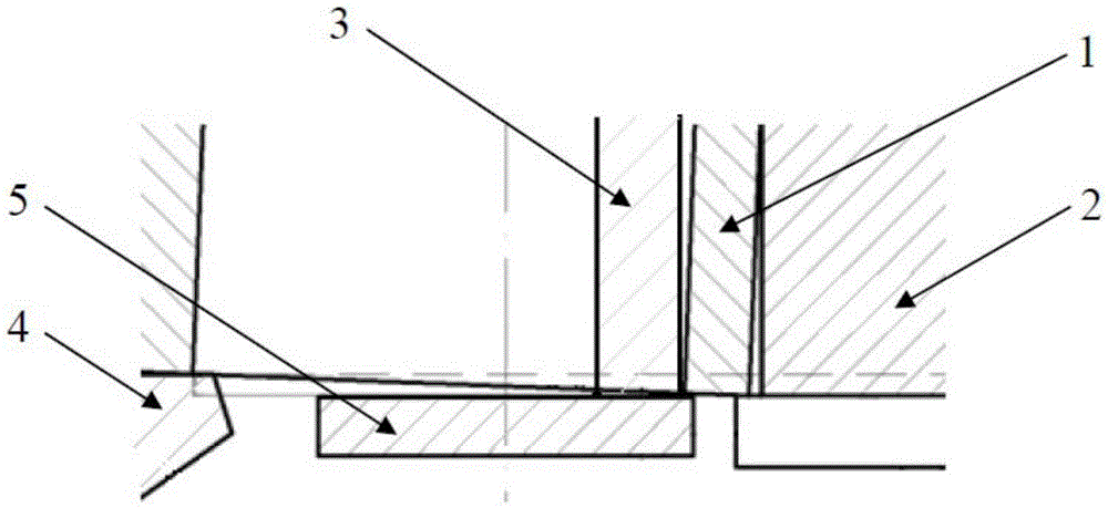 Isotropous rolling method for ion-based high-temperature alloy rectangular ring part