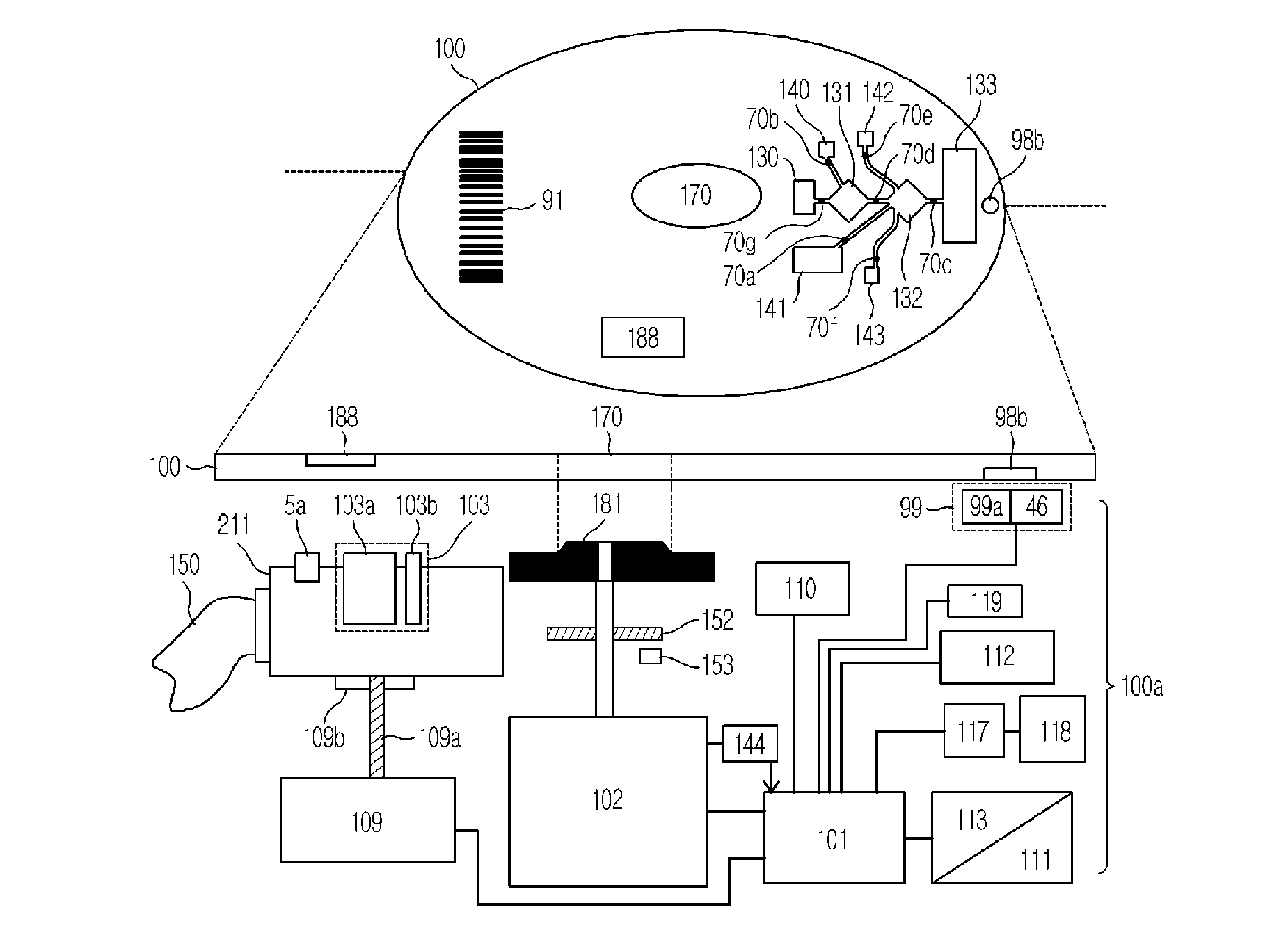 Strobo  thin film chemical analysis apparatus and assay method using the same