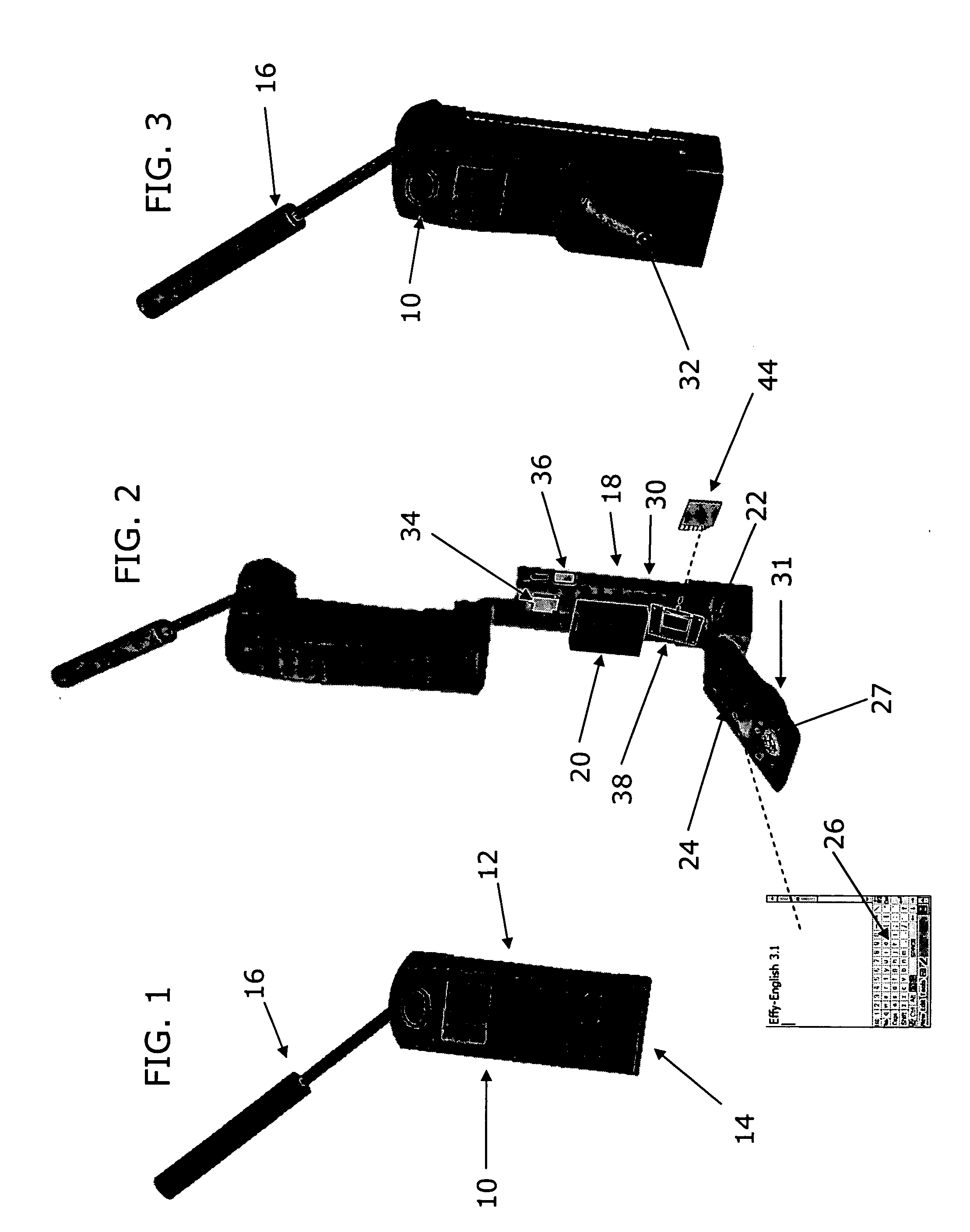 Portable handheld satellite phone conversion module