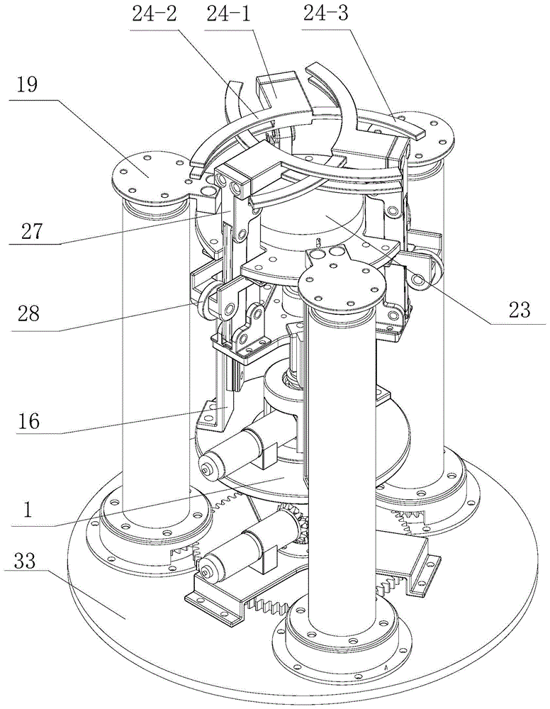 Capture mechanism and multi-level lead screw non-cooperative target docking mechanism