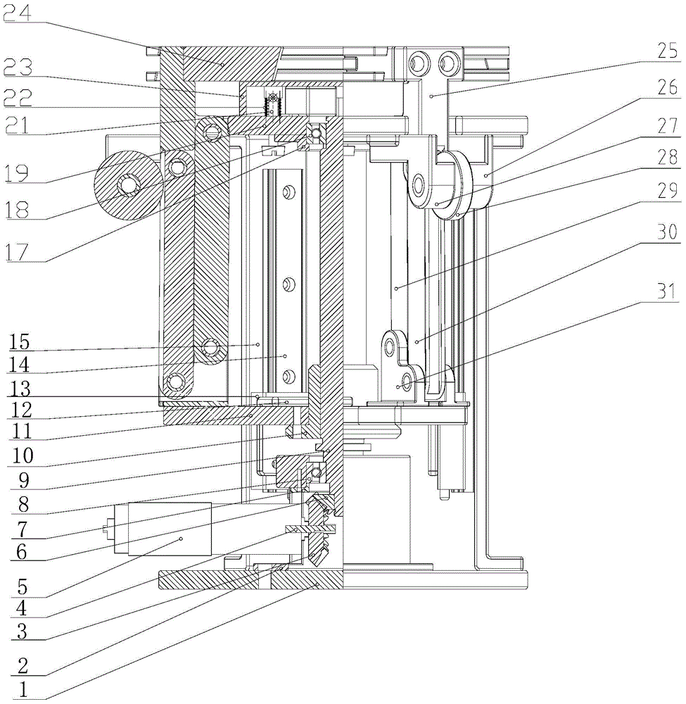 Capture mechanism and multi-level lead screw non-cooperative target docking mechanism