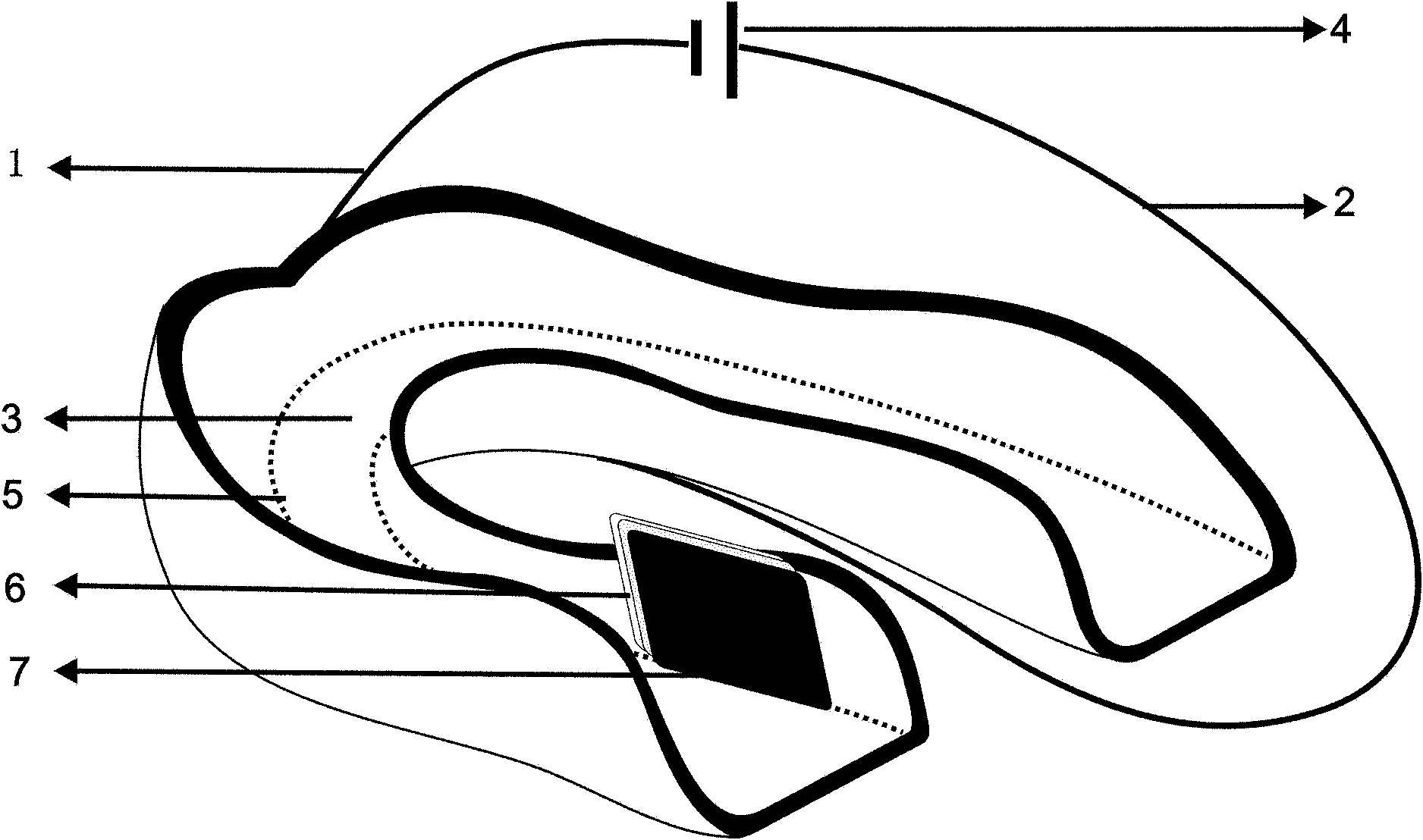 Dentin surface bionic hydroxyapatite coating preparation method