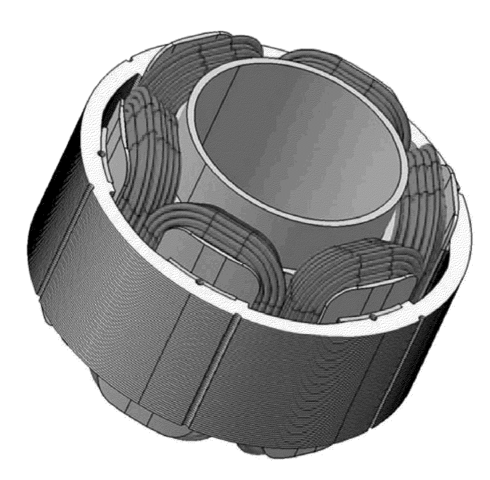 Interlocked stator yoke and star for electric motor