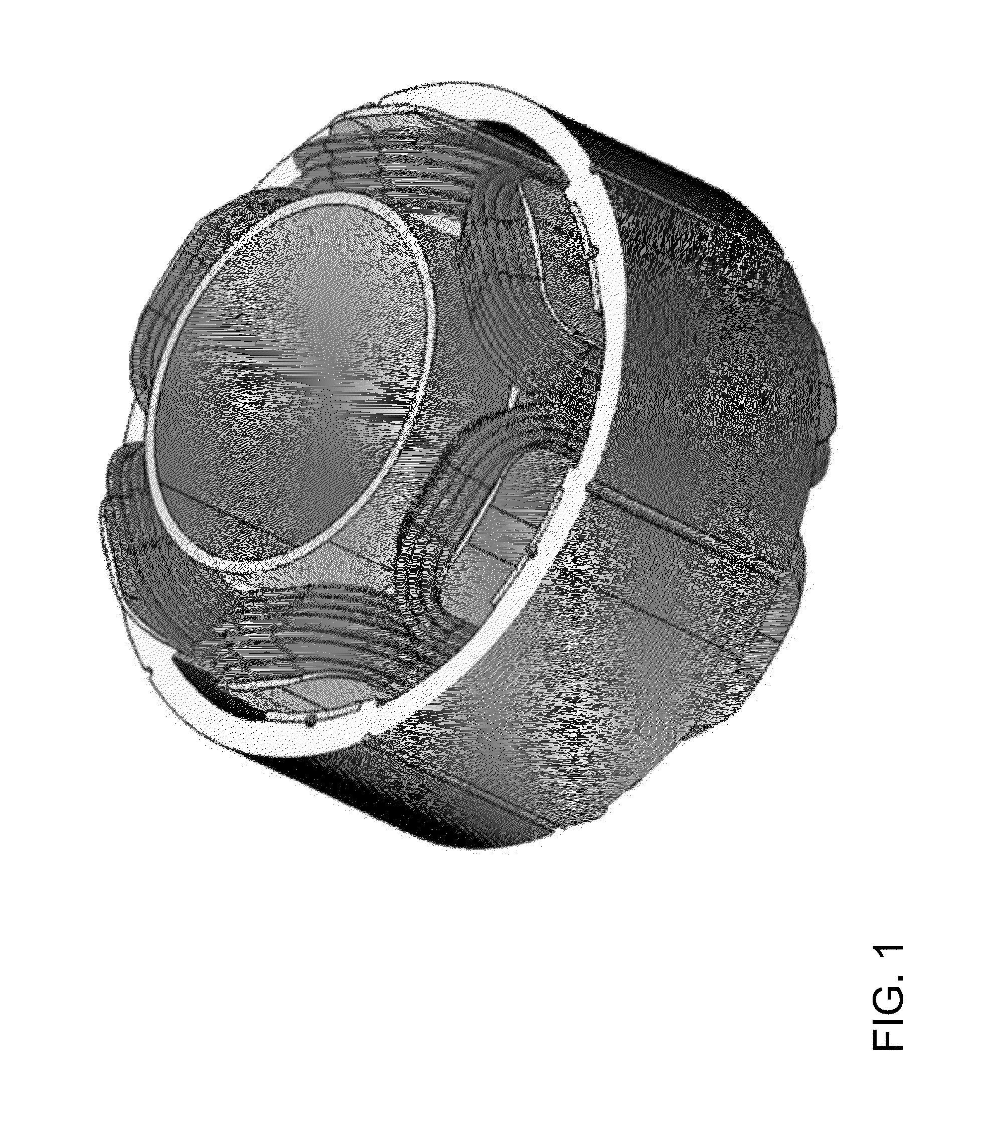 Interlocked stator yoke and star for electric motor