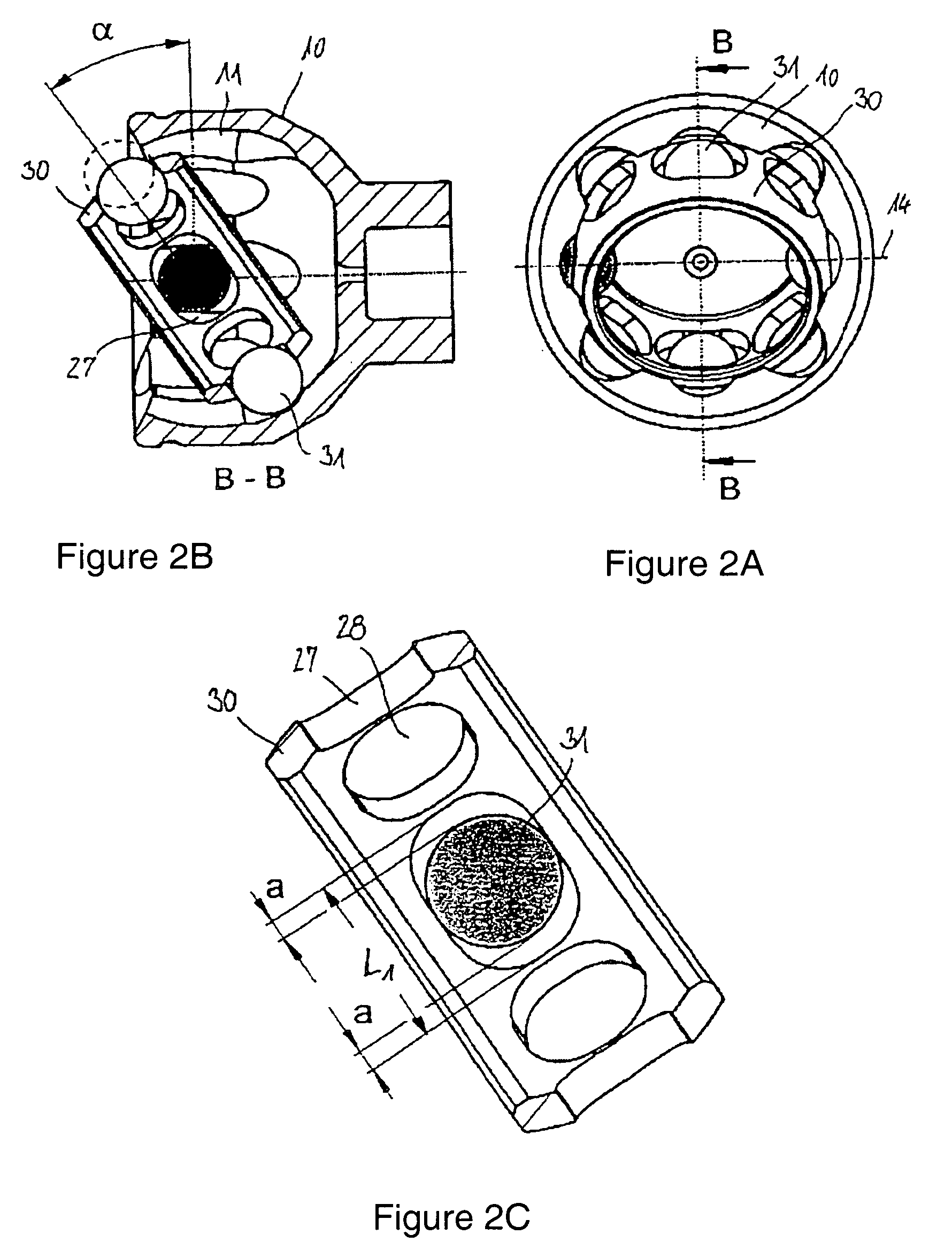 Counter track joint