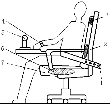 Long-time sitting dozing reminder for old people