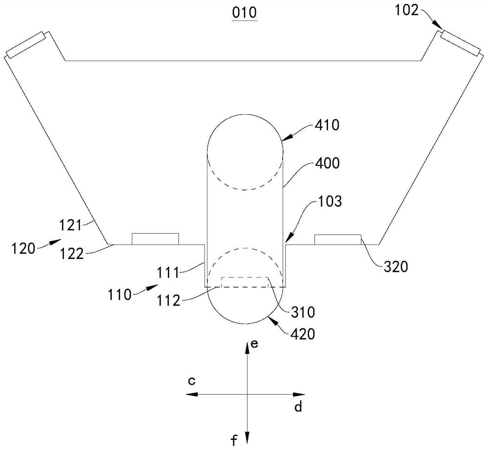 Material box, unmanned device and feeding method