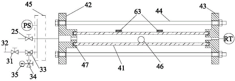 Swing reaction device for evaluating performance of hydrate inhibitors