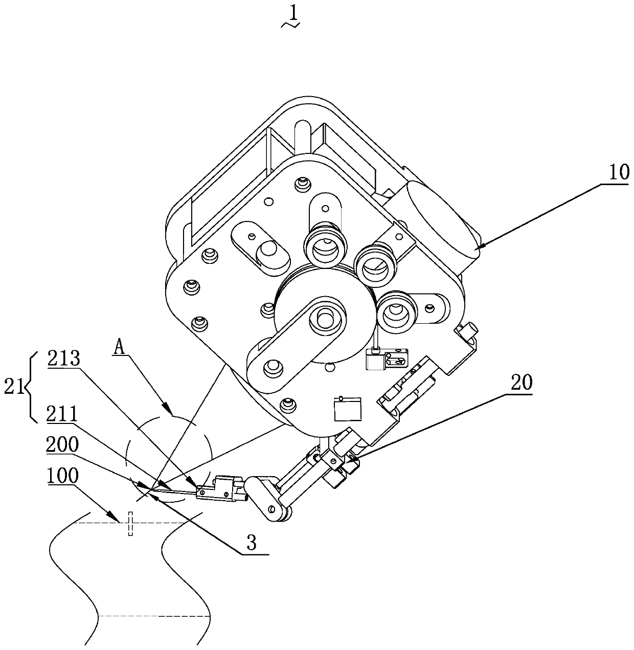 Laser welding method and device