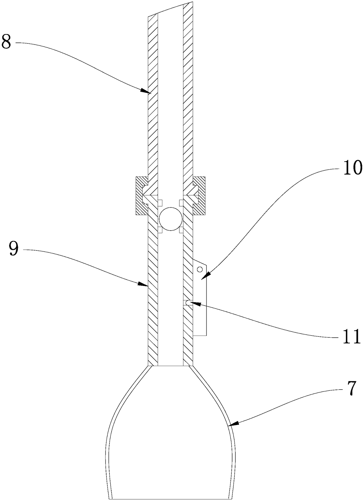 Machining technology for vacuum pipe inner pipes