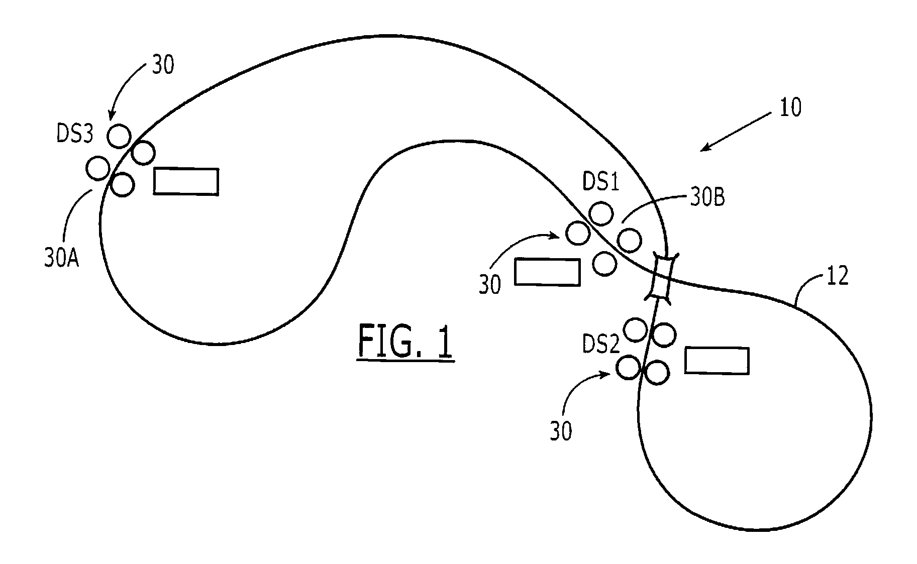 Method of Controlling a Rail Transport System for Conveying Bulk Materials