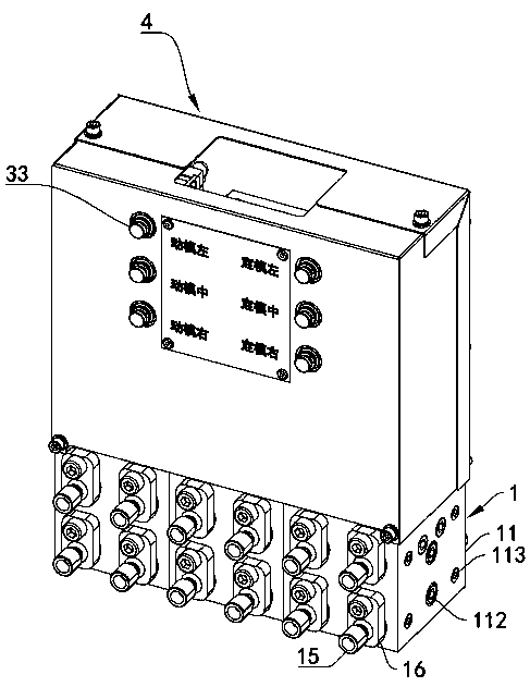 Atomizing mechanism and spraying device for die-casting production