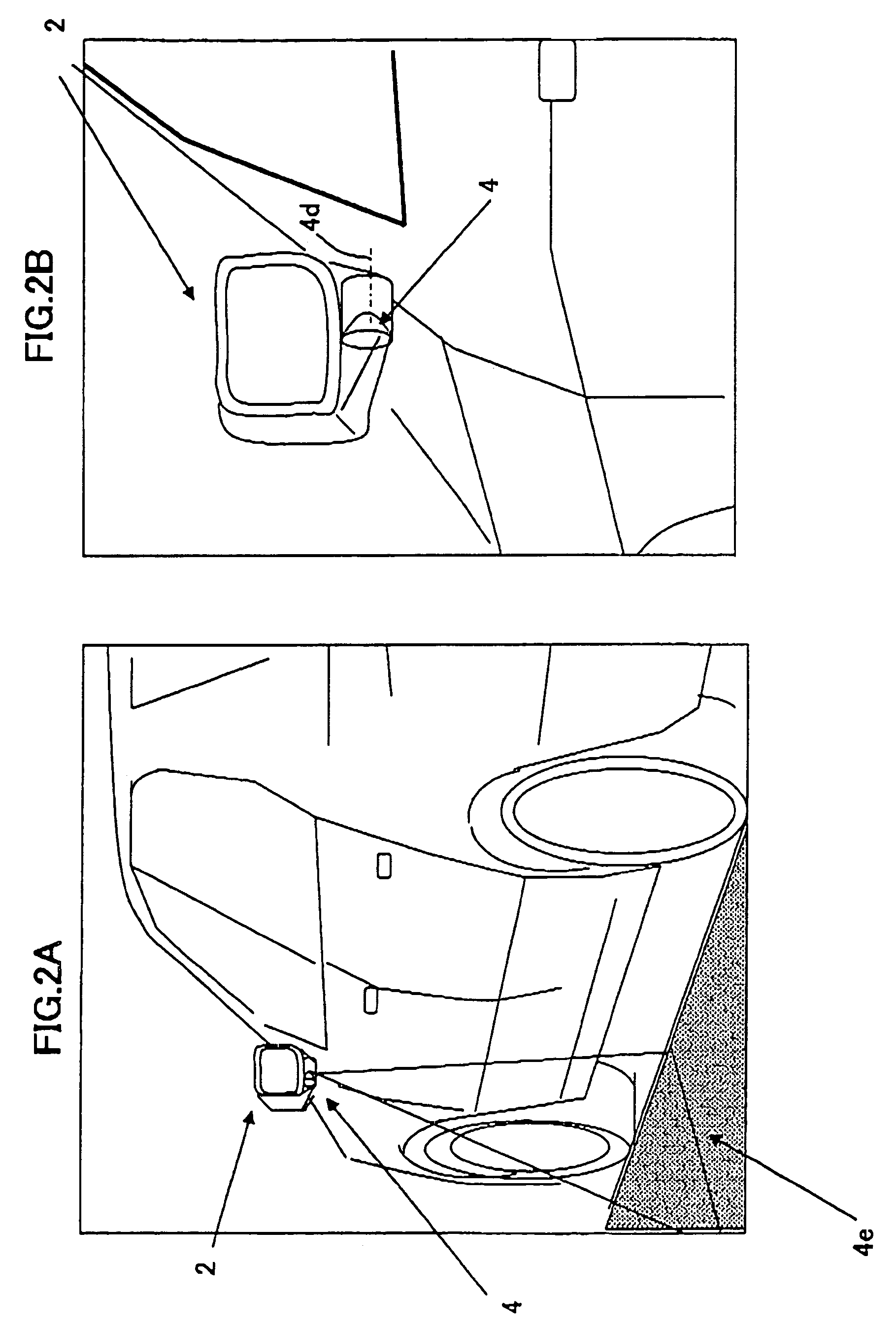 Surrounding surveillance apparatus and mobile body