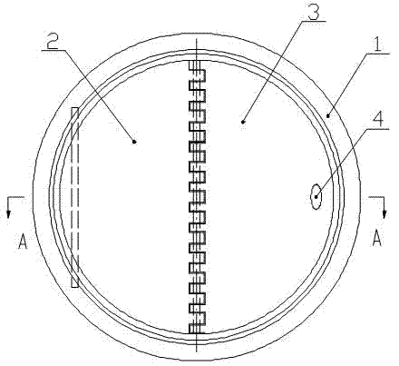 Folded anti-theft well lid