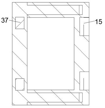 Dustproof device for high-altitude construction waste collection