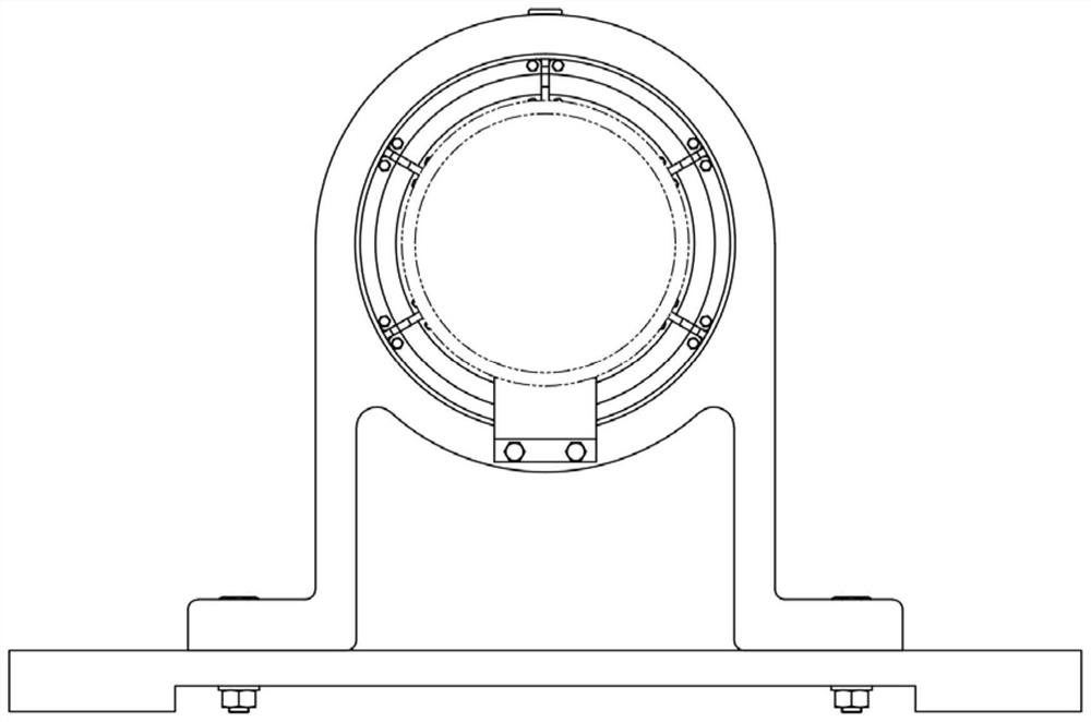 Electromagnetic clamp for clamping cylinder sleeve