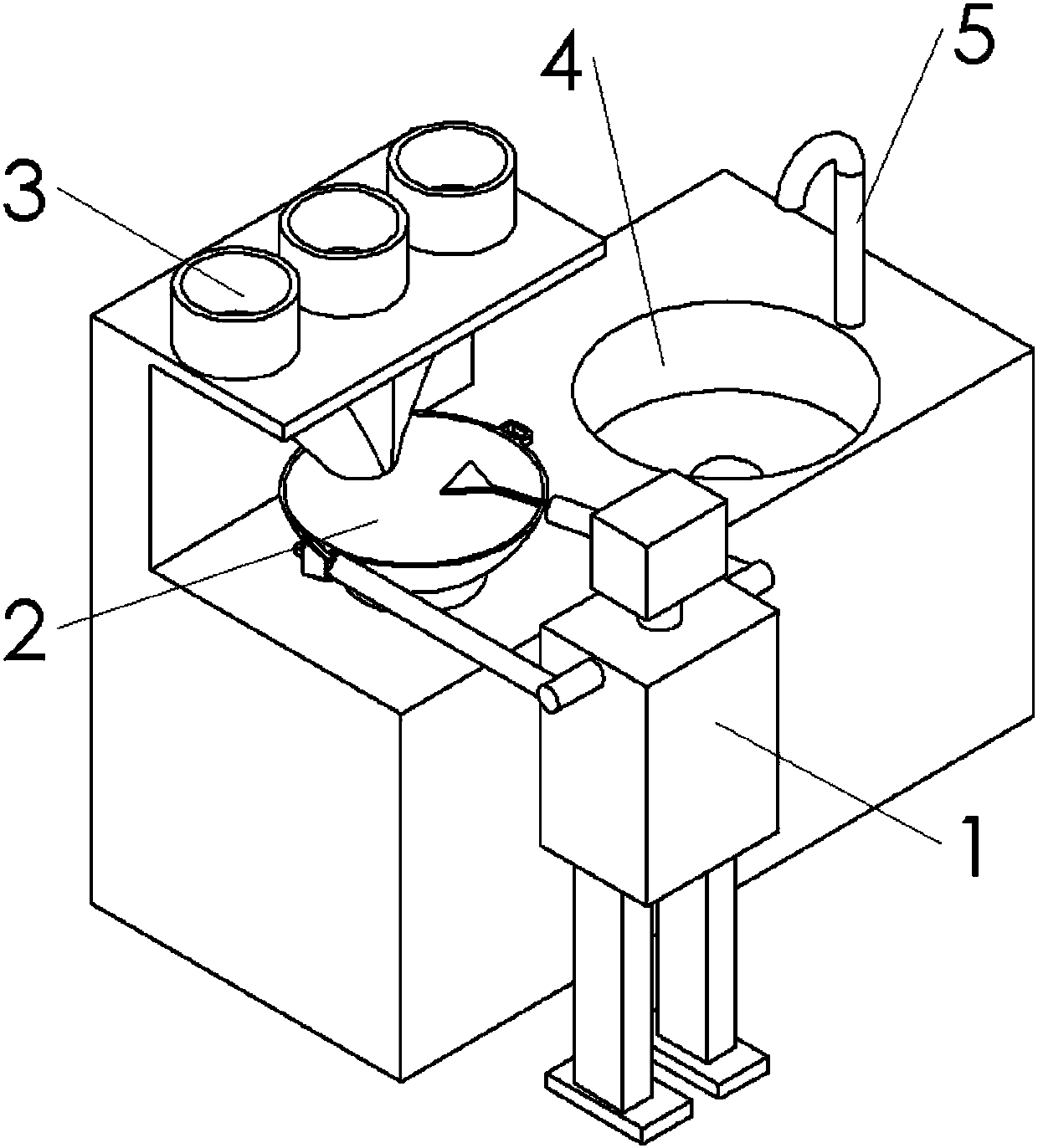 Automatic cooking machine based on network control