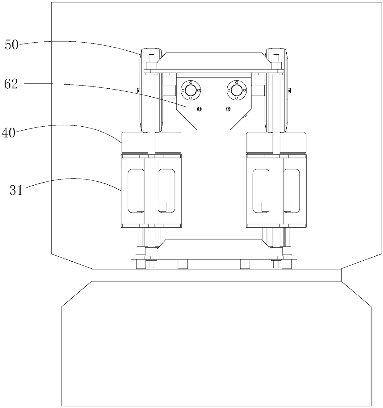 Vehicle-road coupling dynamic environment tester