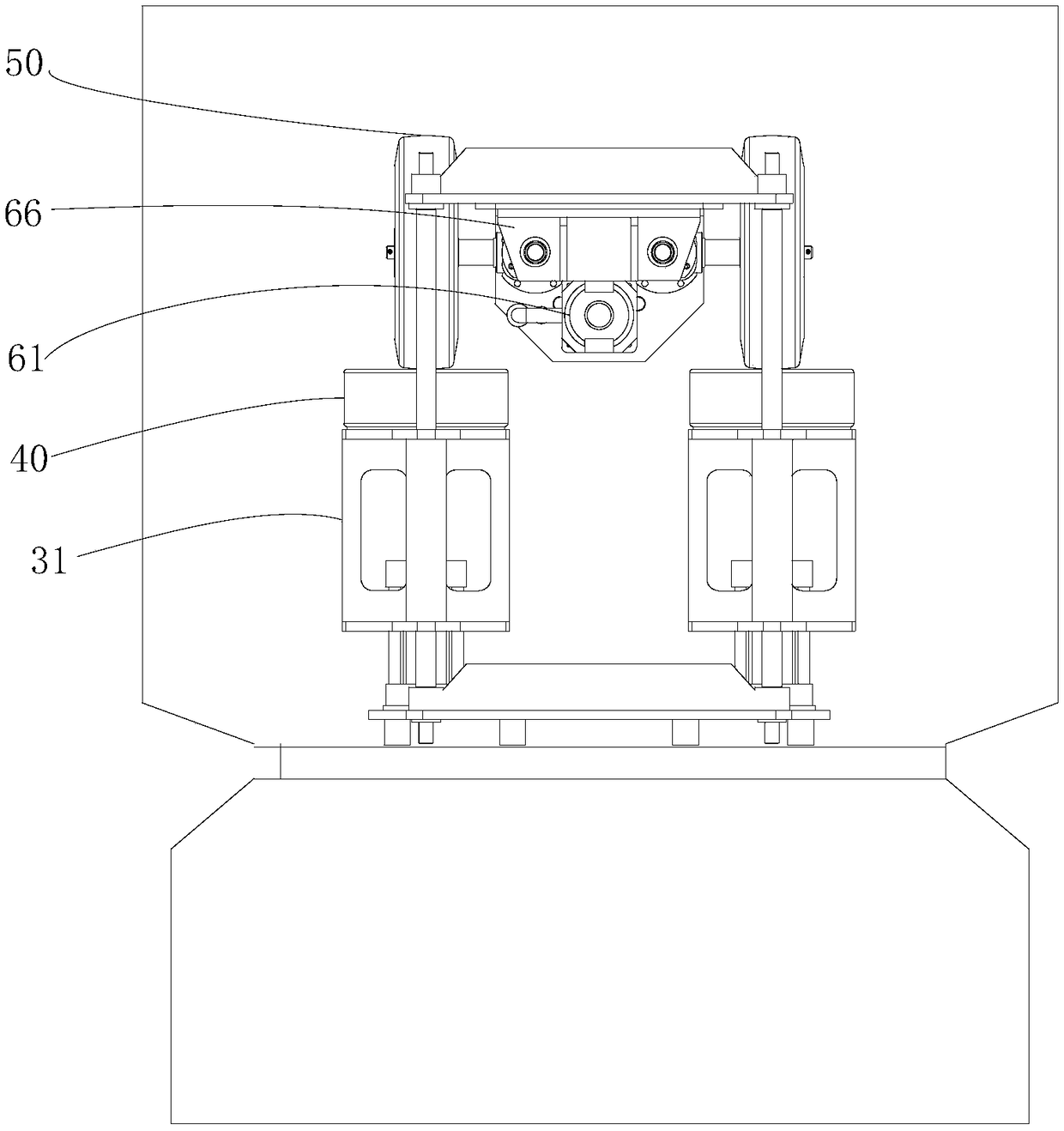 Vehicle-road coupling dynamic environment tester