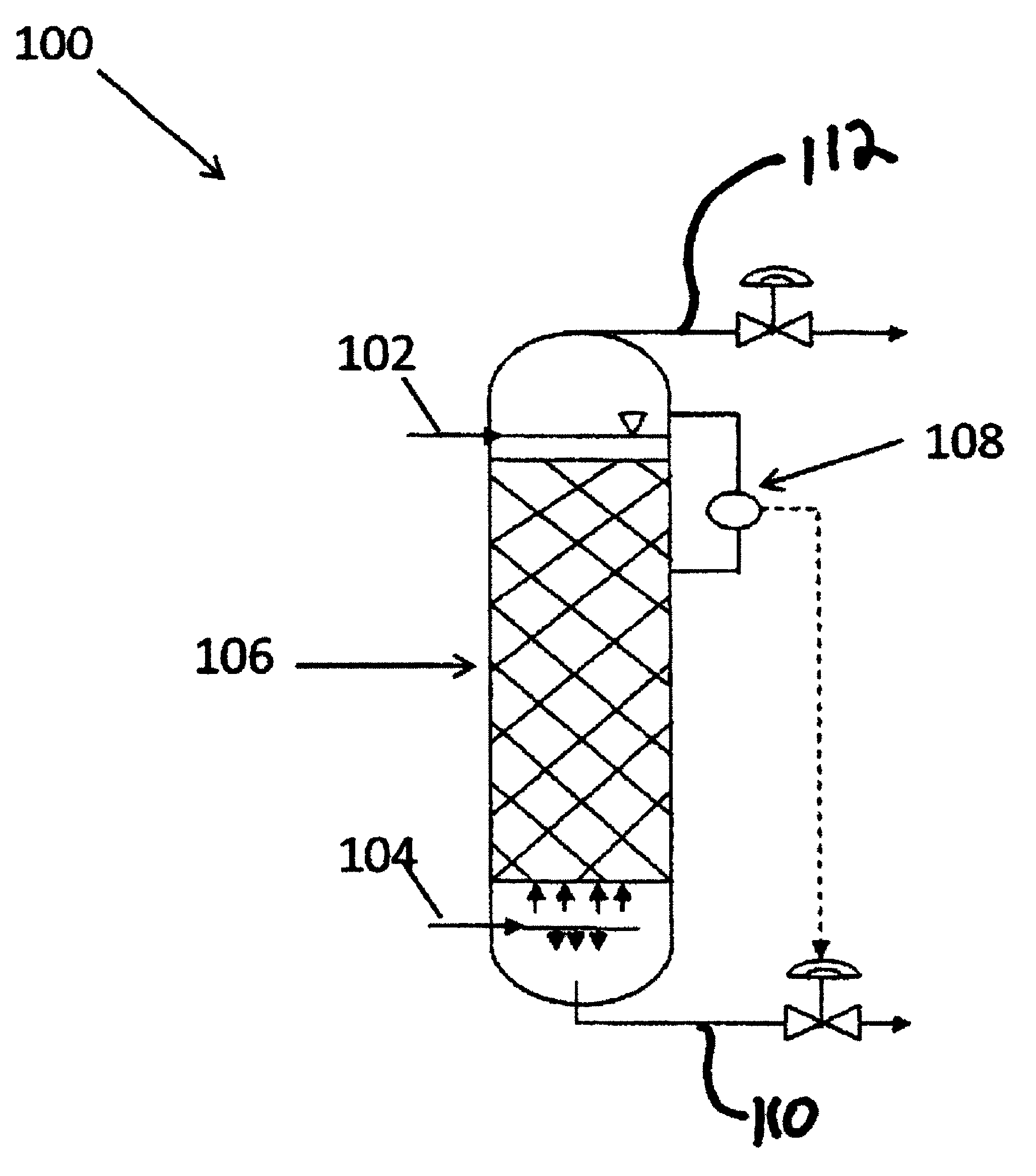 Reactor, a retained catalyst structure, and a method for improving decomposition of polysulfides and removal of hydrogen sulfide in liquid sulfur