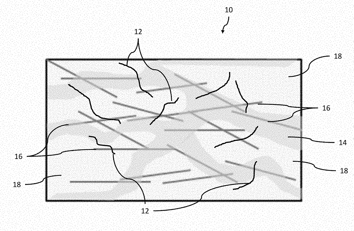 Electrically conductive hybrid polymer material