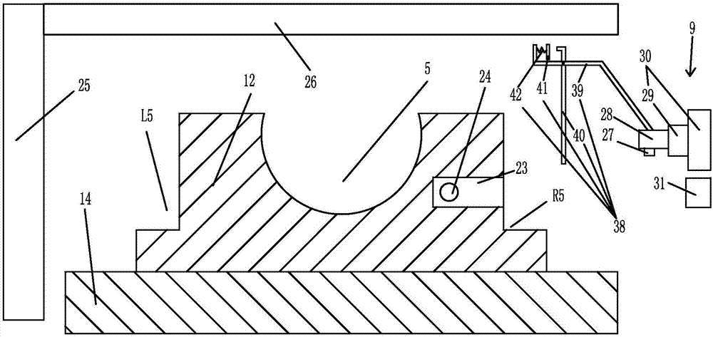 Beer bottle arranging practical training device and control method thereof